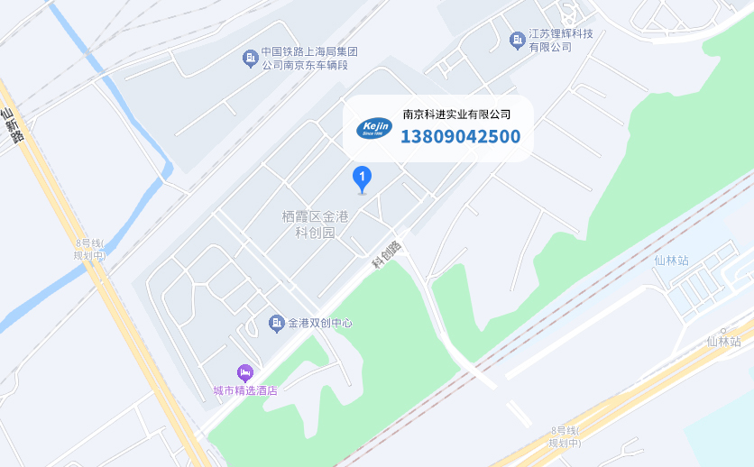 南京科进实业有限公司地图